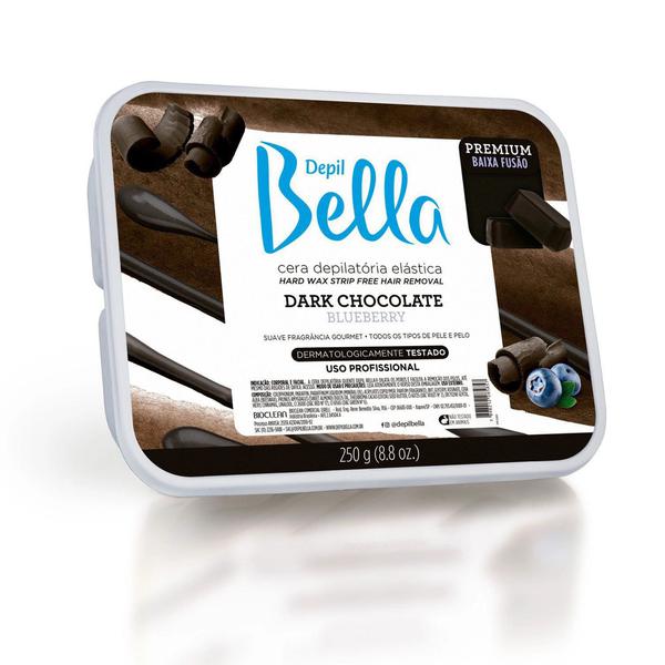 Cera Depilatoria Depil Bella 1kg Dark Chocolate