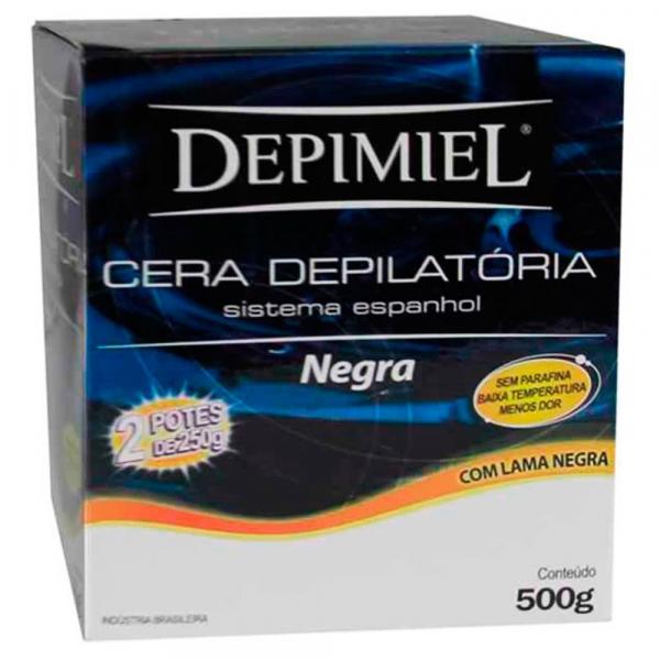 Cera Depilatória Depimiel 500g Negra Espanhol