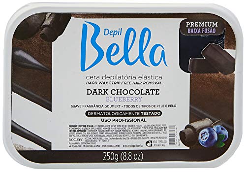 Cera Elástica Dark Chocolate 250g, Depil Bella