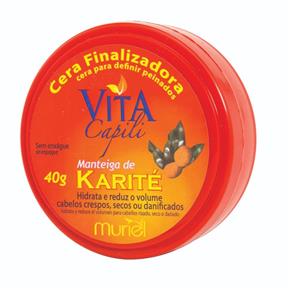 Cera Finalizadora para Cabelo Manteiga de Karité 40g Muriel