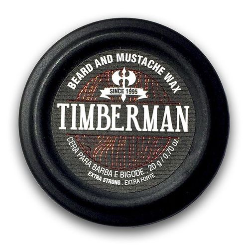 Cera para Barba e Bigode Extra Forte - Timberman