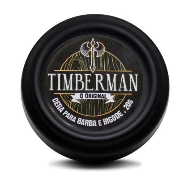 Cera para Barba e Bigode - Timberman