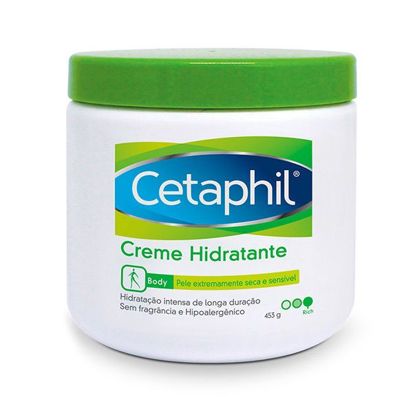 Cetaphil Creme Hidratante Body Pele Extremamente Seca e Sensível 453g - Galderma