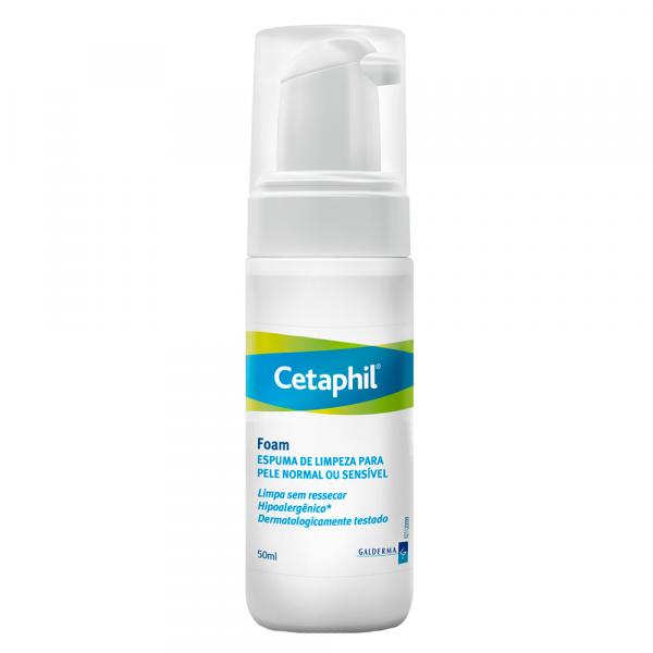 Cetaphil Foam Espuma de Limpeza - Limpeza Facial para Pele Normal ou Sensível