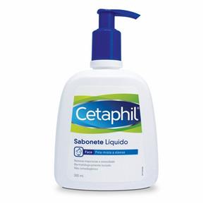 Cetaphil Sabonete Liquido Facial 300ml - Pele Mista e Oleosa