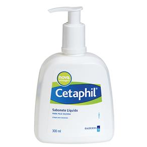 Cetaphil Sabonete Líquido Facial Pele Normal ou Oleosa Pump 300Ml