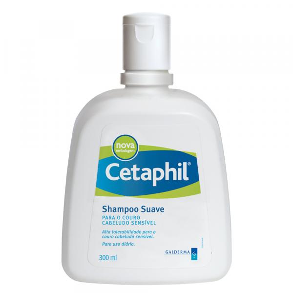 Cetaphil Shampoo Suave Couro Cabeludo Normal e Sensível - Shampoo