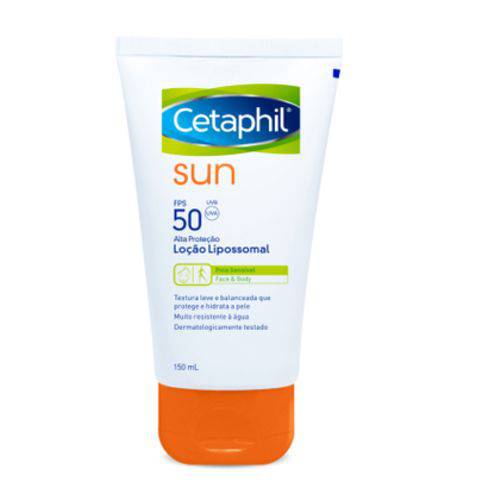 Cetaphil Sun Loção Lipossomal Protetor Solar FPS 50 150ml