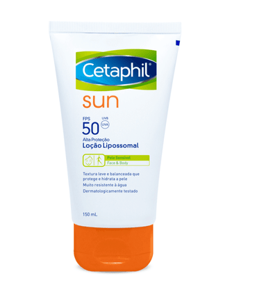 Cetaphil Sun Loção Lipossomal Protetor Solar FPS 50 150ml