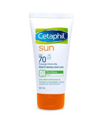 Cetaphil Sun Protetor Solar FPS 70 com Cor 50ml
