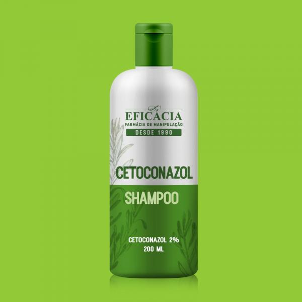 Cetoconazol 2 - Shampoo 200ml - Farmácia Eficácia