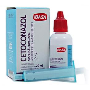 Cetoconazol Suspensao Oral 20% 20 Ml