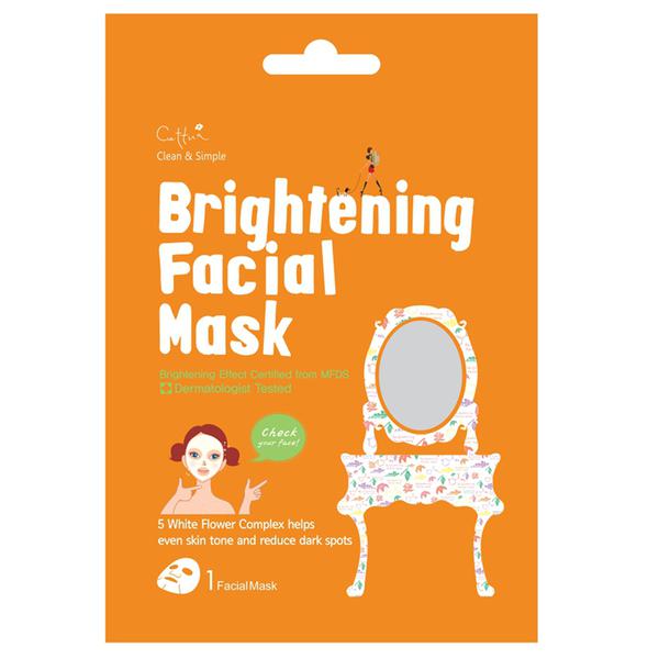 Cettua Clean Simple Brightening Facial Mask 20g - Sisi Cosméticos
