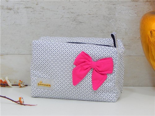 Cf06 - Necessaire Pata Chic - Colorful Pink
