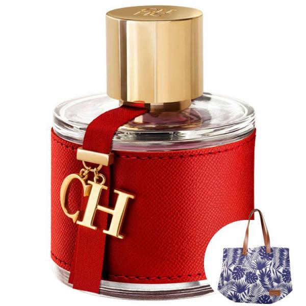 CH Carolina Herrera Eau de Toilette - Perfume Feminino 100ml+Bolsa Estampada Beleza na Web