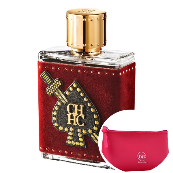 CH Kings Limited Edition Carolina Herrera Eau de Parfum - Perfume Masculino 100ml+Necessaire Pink