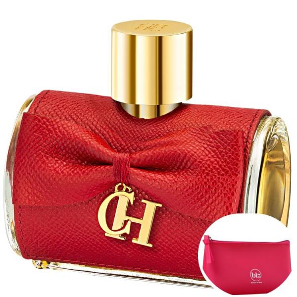 CH Privée Carolina Herrera Eau de Parfum - Perfume Feminino 80ml+Necessaire Pink com Puxador em Fita