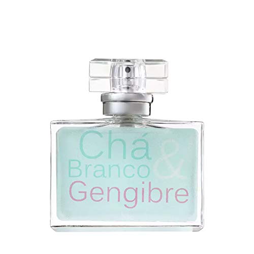 Chá Branco e Gengibre Eau de Toilette Perfume Feminino 50 Ml, Organica