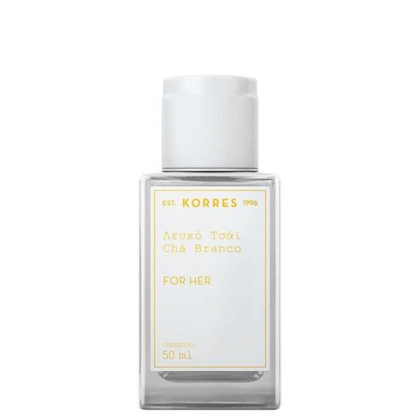 Chá Branco Korres Eau de Cologne - Perfume Feminino 50ml