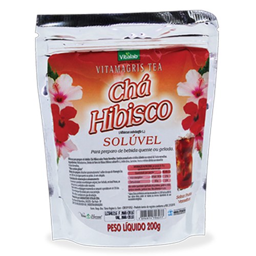 Chá de Hibisco 200G Frutas Vermelhas - Vitalab Vitalab