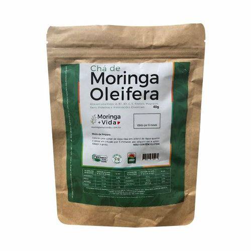 Chá de Moringa Oleifera - 40g - Mais Vida