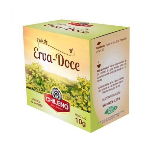 Chá Erva Doce/mel Gold 10 Sachês X 10g Chileno