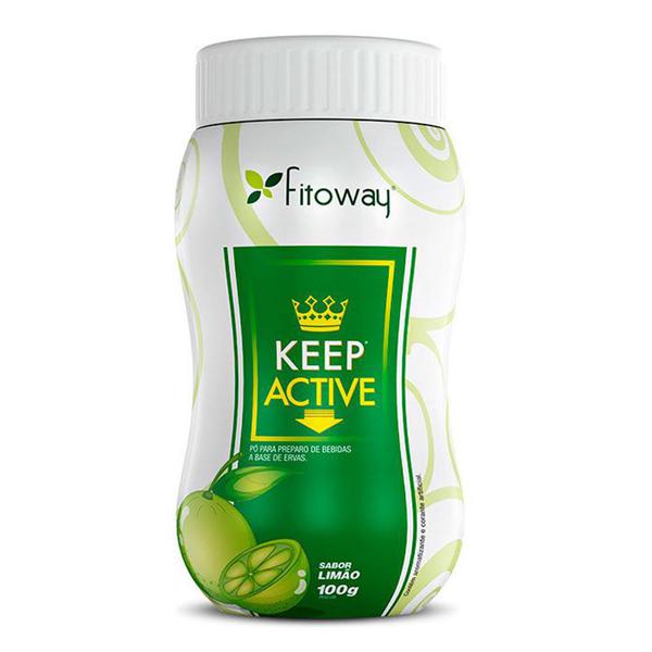 Chá Keep Active Regula Intestino Sabor Limão 100g - Fitoway
