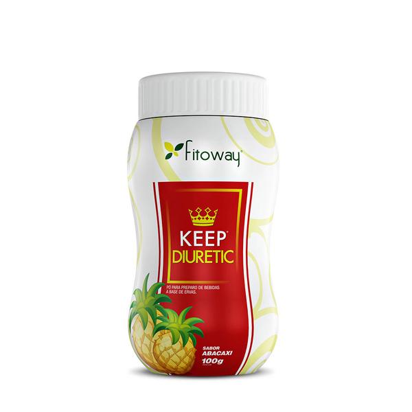 Cha Keep Diuretic Fitoway 100gr - Sabor Abacaxi