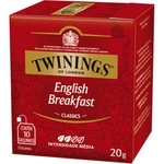Chá Preto English Breakfast 20 G Twinings Of London 20g 10 Sachês