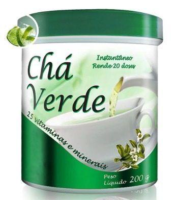 Chá Verde 25 Vitaminas e Minerais 200g New Millen