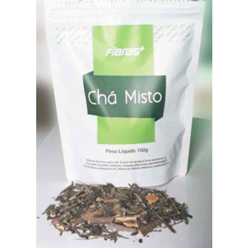 Chá Verde Natural Seca Barriga de Verdade Chá Misto Fibras+ 150g