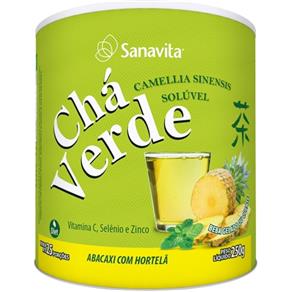 Chá Verde Sanavita - 250G - ABACAXI COM HORTELÃ