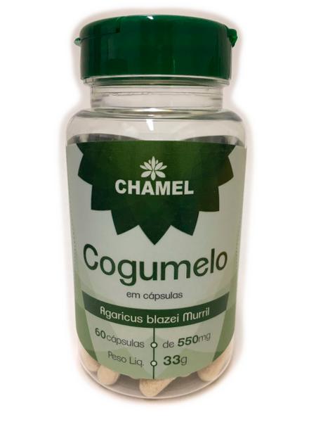 Chamel - Cápsulas Cogumelo 550 Mg 60 Caps - Agaricus Blazei Murril
