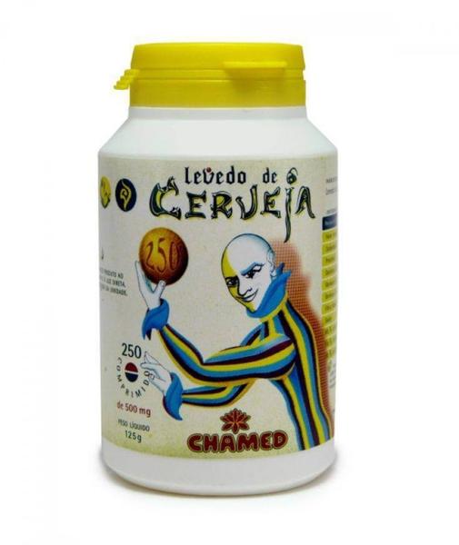 Chamel - Cápsulas Levedo Cerveja 500mg 250 Comprimidos