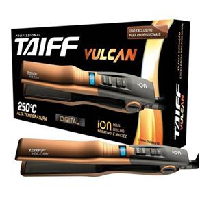 Chapa Profissional Taiff Vulcan 250°C Laranja - Bivolt