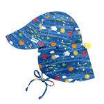Chapéu de Banho Infantil Tipo Australiano com FPS+50 Oceano Atlântico - G (2 a 4 Anos) - Iplay