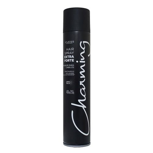 Charming Black Hair Spray Extra Forte 200ml (Kit C/06)