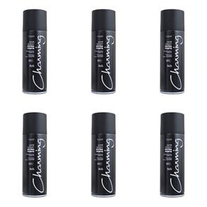 Charming Black Hair Spray Extra Forte 200ml - Kit com 06