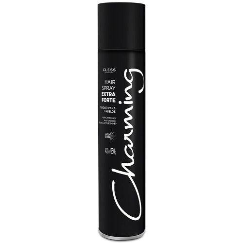 Charming Black Hair Spray Extra Forte 400ml (Kit C/06)