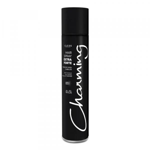 Charming Black Hair Spray S/ Perfume 400ml