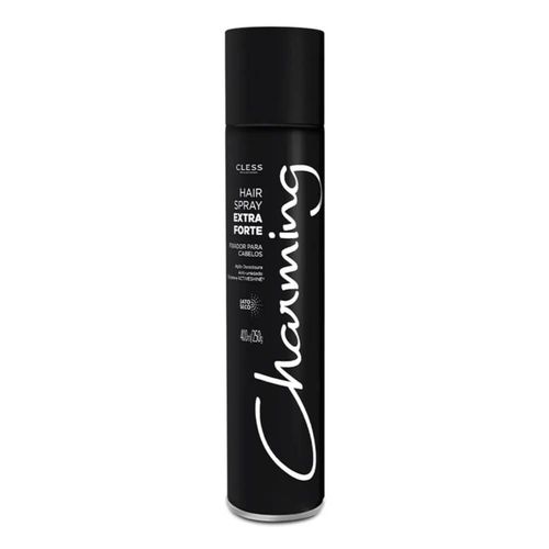 Charming Black Hair Spray S/ Perfume 400ml
