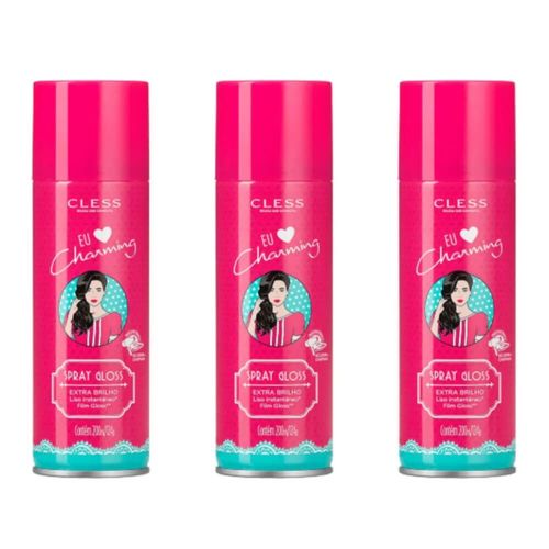 Charming Gloss Hair Spray 200ml (kit C/03)
