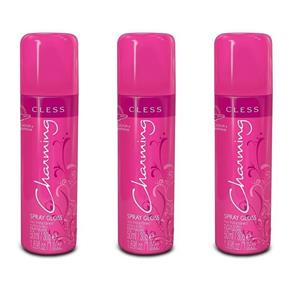 Charming Gloss Hair Spray 50ml - Kit com 03