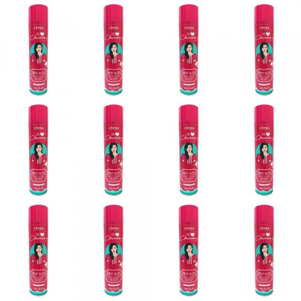 Charming Liso Spray Gloss 300ml (Kit C/12)