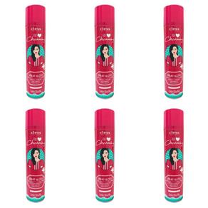 Charming Liso Spray Gloss 300ml - Kit com 06