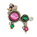 Charming Pin Vintage broche requintado Collar For Women Dança AL355-A