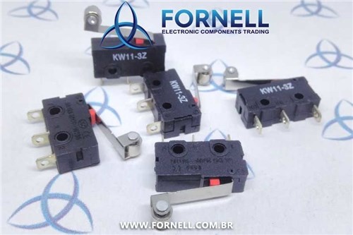 Chave Micro Switch Kw11-3Z 3A 250V
