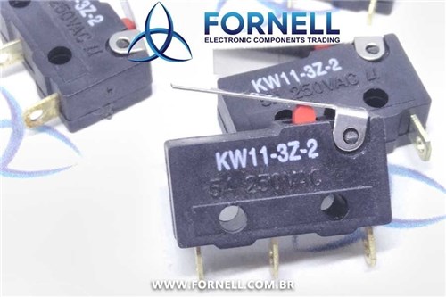Chave Micro Switch Kw11-3Z-2 3A 250V
