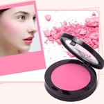 Chegada Nova Maquiagem Blush em Pó Palette Rosto Blush natural macia cosméticos Beauty