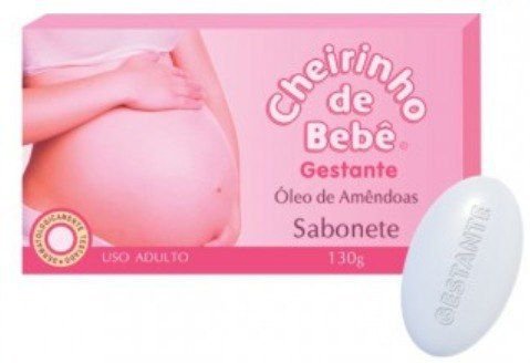Cheirinho de Bebê P/ Gestante Sabonete 130g